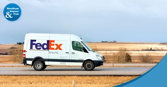 fedex delivery truck